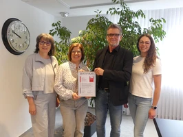 © RKW Hessen Übergabe des RKW-Gütesiegel Arbeitgeberattraktivität an den Magistrat der Philipp-Soldan-Stadt Frankenberg (Eder)